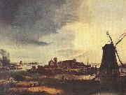 Landscape with Windmill